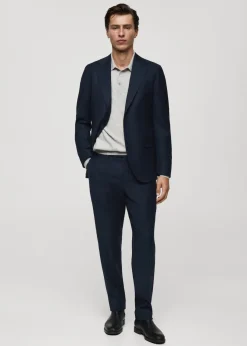 MANGO Marynarki|Marynarki*Marynarka garniturowa z flaneli z 100% włoskiej wełny