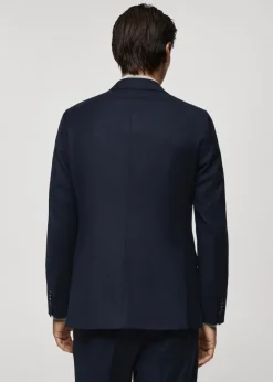 MANGO Marynarki|Marynarki*Marynarka garniturowa z flaneli z 100% włoskiej wełny