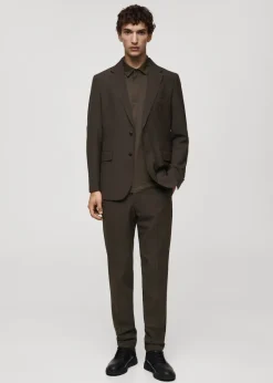 MANGO Marynarki|Marynarki*Marynarka garniturowa z niegniotącej się tkaniny wełnianej