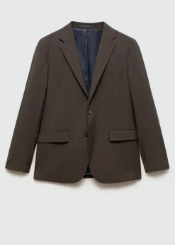 MANGO Marynarki|Marynarki*Marynarka garniturowa z niegniotącej się tkaniny wełnianej
