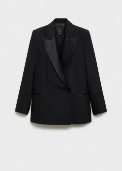 MANGO Marynarki*Marynarka garniturowa z satynowymi klapami