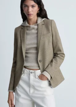 MANGO Marynarki*Marynarka o taliowanym kroju w mikropepitkę