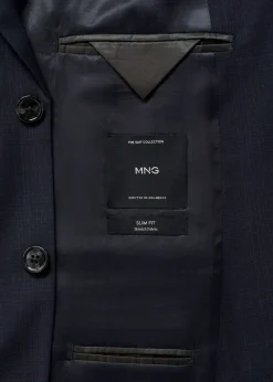 MANGO Marynarki|Marynarki*Marynarka od garnituru slim fit z tkaniny comfort stretch