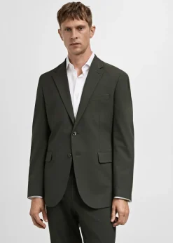 MANGO Marynarki|Marynarki*Marynarka od garnituru slim fit z tkaniny comfort stretch