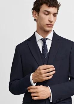 MANGO Marynarki|Marynarki*Marynarka od garnituru slim fit z tkaniny comfort stretch