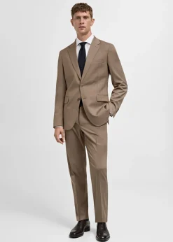 MANGO Marynarki|Marynarki*Marynarka od garnituru slim fit z tkaniny comfort stretch