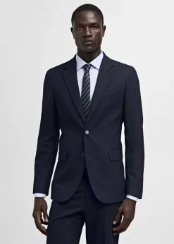 MANGO Marynarki|Marynarki*Marynarka od garnituru slim fit z tkaniny comfort stretch