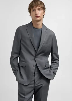 MANGO Marynarki*Marynarka od garnituru slim fit z mieszanki lnu