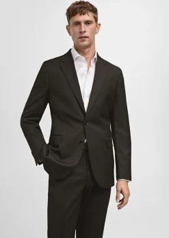 MANGO Marynarki|Marynarki*Marynarka od garnituru slim fit z tkaniny comfort stretch
