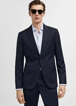 MANGO Marynarki*Marynarka od garnituru slim fit z tkaniny comfort stretch