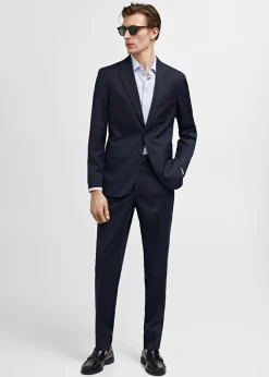 MANGO Marynarki*Marynarka od garnituru slim fit z tkaniny comfort stretch