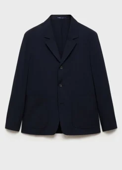MANGO Marynarki|Marynarki*Marynarka od garnituru slim fit z kieszeniami