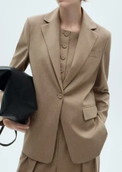 MANGO Kurtki|Marynarki*Marynarka od garnituru z wełny