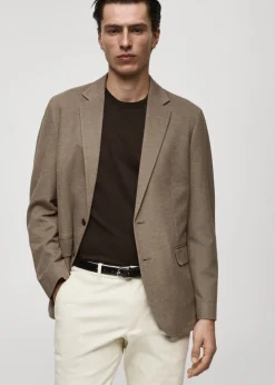 MANGO Marynarki|Marynarki*Marynarka slim fit bawełniana