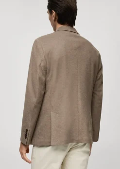 MANGO Marynarki|Marynarki*Marynarka slim fit bawełniana