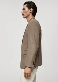 MANGO Marynarki|Marynarki*Marynarka slim fit bawełniana