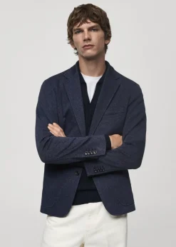 MANGO Marynarki*Marynarka slim fit w jodełkę