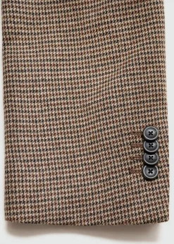 MANGO Marynarki*Marynarka slim fit w mikropepitkę