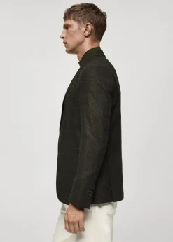 MANGO Marynarki*Marynarka slim fit z mieszanki wełny