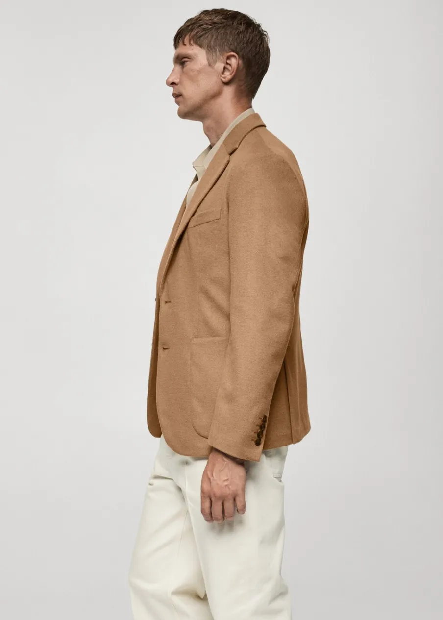 MANGO Marynarki*Marynarka slim fit z wełny