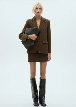 MANGO Kurtki|Marynarki*Marynarka wełniana z kieszeniami