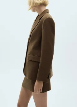 MANGO Kurtki|Marynarki*Marynarka wełniana z kieszeniami