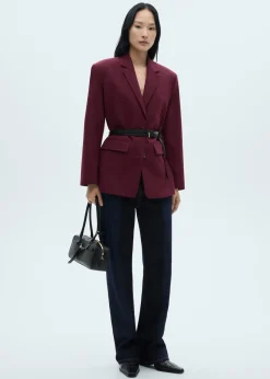 MANGO Marynarki*Marynarka wełniana z podkreślonymi ramionami