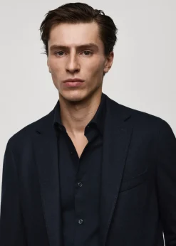 MANGO Marynarki|Marynarki*Marynarka z flaneli z wełny dziewiczej