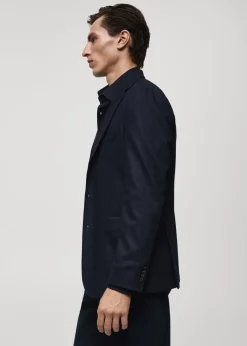 MANGO Marynarki|Marynarki*Marynarka z flaneli z wełny dziewiczej