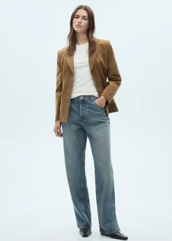 MANGO Kurtki|Marynarki*Marynarka z lyocellu z kieszeniami