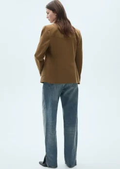 MANGO Kurtki|Marynarki*Marynarka z lyocellu z kieszeniami