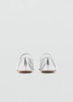 Dzieci MANGO Buty*Metaliczne baleriny