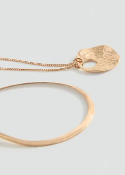 MANGO Biżuteria*Mieszany naszyjnik