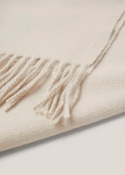 MANGO Koce|Koce*Miękki koc z frędzlami