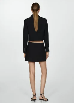 MANGO Spódnice*Minispódniczka na guziki