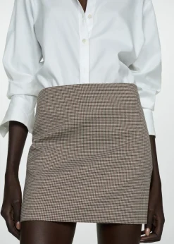 MANGO Spódnice*Minispódniczka w pepitkę