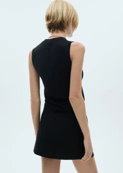 MANGO Spódnice*Minispódniczka z guzikiem z boku