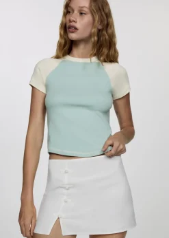 MANGO Spódnice*Minispódniczka z ozdobnymi guzikami