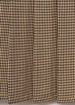 MANGO Spódnice*Minispódniczka z zakładkami w pepitkę