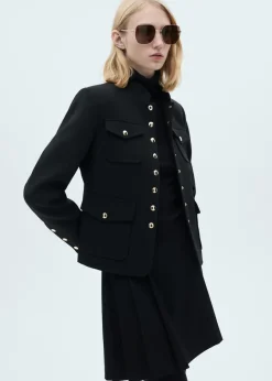 MANGO Spódnice*Minispódniczka z zakładkami