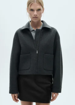 MANGO Spódnice*Minispódniczka ze sztucznej skóry