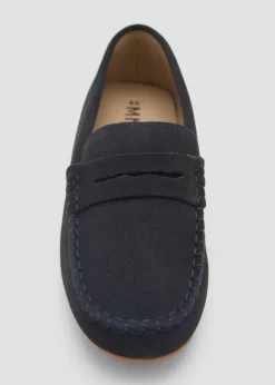 Dzieci MANGO Buty*Mokasyny skórzane z dwoiny