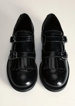 MANGO Buty|Akcesoria Skórzane*Mokasyny skórzane z metalowym elementem