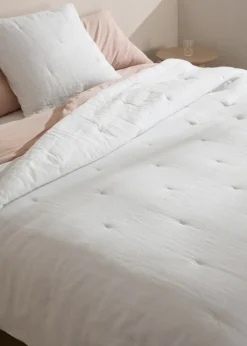 MANGO Kapy*Narzuta lniana