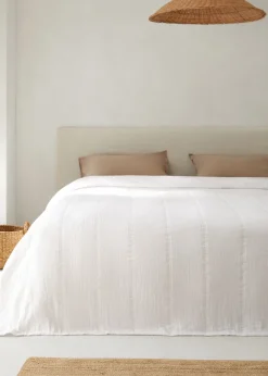 MANGO Narzuty*Narzuta z bawełny i lnu