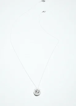 MANGO Biżuteria*Naszyjnik na łańcuszku z wisiorem kulą