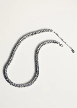 MANGO Biżuteria*Naszyjnik szlifowane kryształki