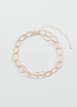 MANGO Biżuteria*Naszyjnik z kółkami