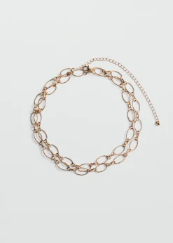 MANGO Biżuteria*Naszyjnik z kółkami