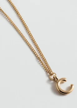 MANGO Biżuteria*Naszyjnik z literą